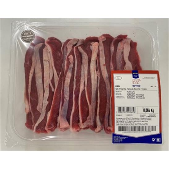 METRO Chef Picanha Bovino Fatiada + - 1.5 Kg Vácuo Fresco