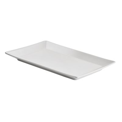 Prato Retangular METRO Professional Branco 25x14,5cm (6 un)