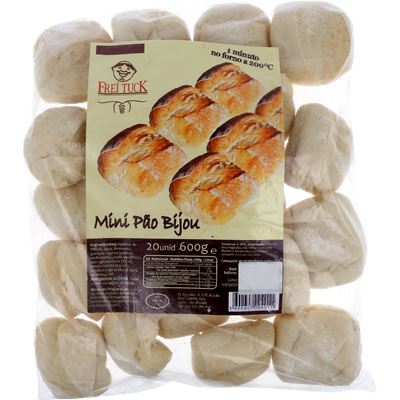 Mini Pão Bijou Congelado Frei Tuck 20x30g