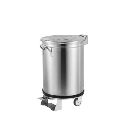 Balde Inox com Rodas METRO Professional 50L