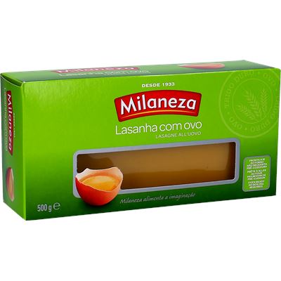 Massa Lasanha com Ovo Milaneza 500g