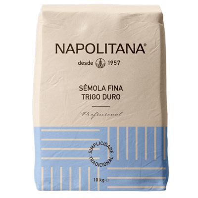 Sêmola de Trigo Fina Napolitana 10kg