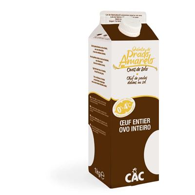 Ovo Líquido de Galinha de Solo Prado Amarelo 1kg