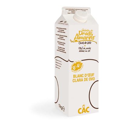 Clara de Ovo Líquida Prado Amarelo Galinha de Solo 1kg