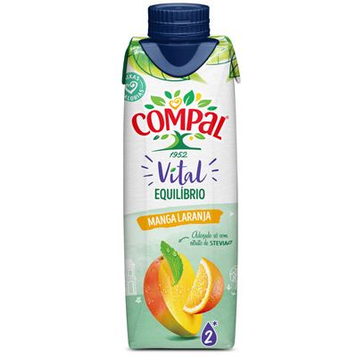 Néctar Compal Vital Manga e Laranja 18x30cl
