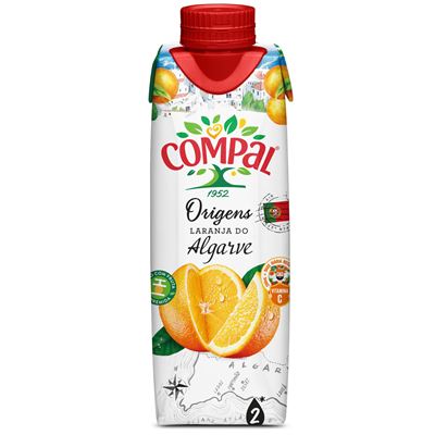 Néctar Compal Original Laranja do Algarve 18x30cl
