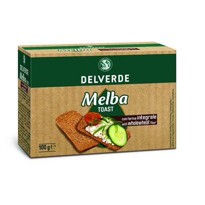 Tostas Melba Integrais Delverde 100g