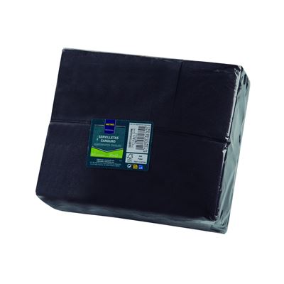 Guardanapos METRO Professional Canguru 2 Folhas Preto 60un