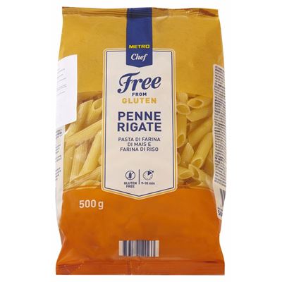 Massa Penne Sem Glúten METRO Chef 500g