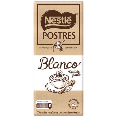 Chocolate Branco de Culinária Nestlé Postres 170g