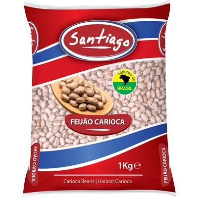 Feijão Carioca Santiago 1kg
