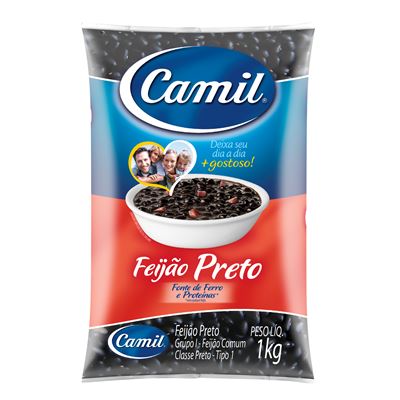 Feijão Preto Camil 1kg