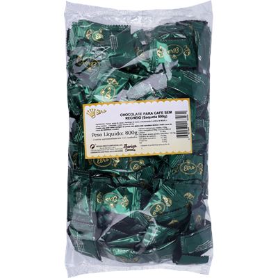 Chocolate Ebro sem Recheio para Café 800g