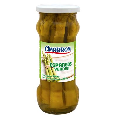 Espargos Verdes em Conserva Cimarrom 350g