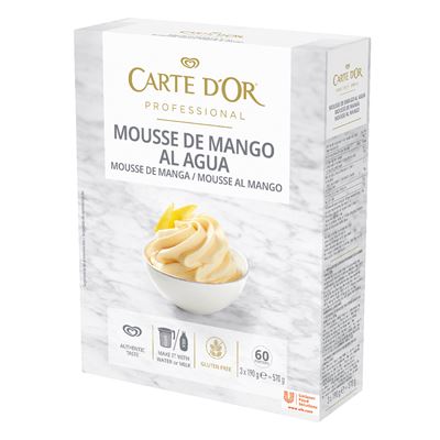 Preparado para Mousse de Manga Carte d'Or 3x190g