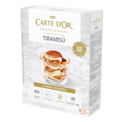Preparado para Sobremesa Tiramisu Carte d'Or 2x245g