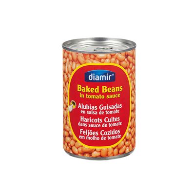 Feijão Cozido em Molho de Tomate Diamir 420g