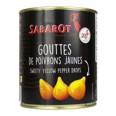 Pimento Biquinho Amarelo Sabarot 793g
