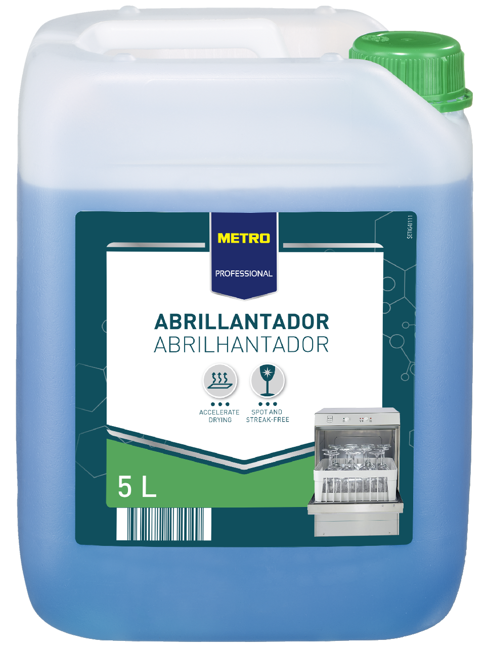 METRO PROFESSIONAL Abrilhantador Profissional 5 L
