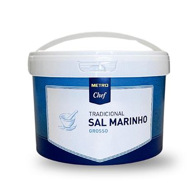 Sal Marinho Tradicional Grosso METRO Chef 3kg