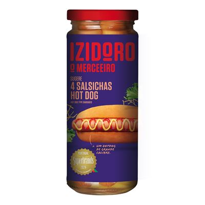 Salsichas Hot Dog de Frango Izidoro 4 un