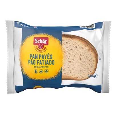 Pão Fatiado Payés Sem Glúten Schär 240g