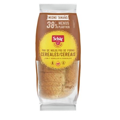Pão de Forma de Cereais sem Glúten Schär 300g