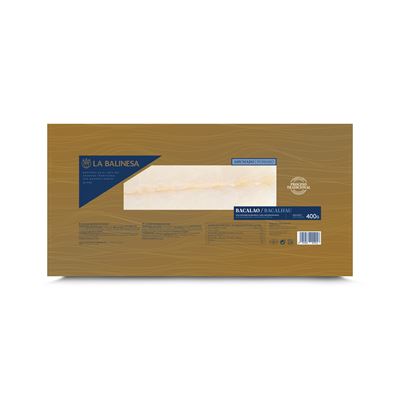 Lombo de Bacalhau Fumado Fatiado La Balinesa 400g