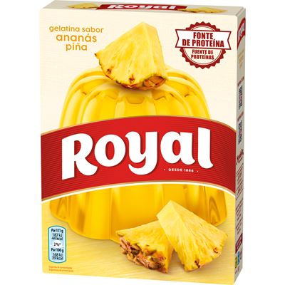 Gelatina em Pó Royal Ananás 114g