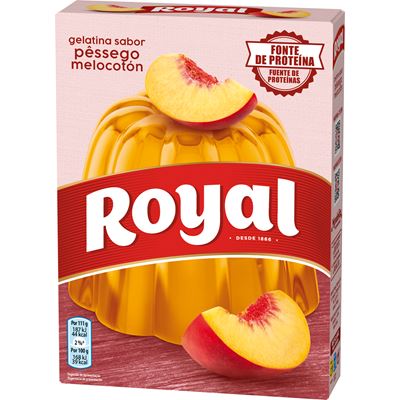 Gelatina Royal Pêssego 114g
