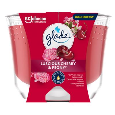 Vela Aromática Glade Cereja 204g