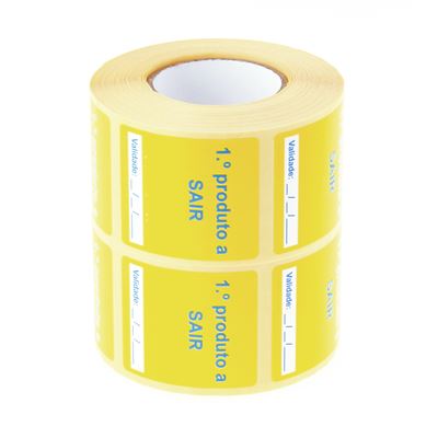 Etiquetas Adesivas Grafoplas 40x45mm 2 Rolos 1000 Etiquetas