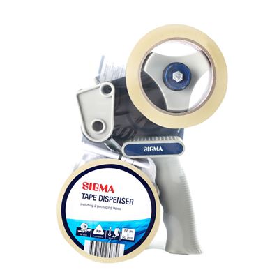 Dispensador de Fita Adesiva SIGMA com 2 Rolos
