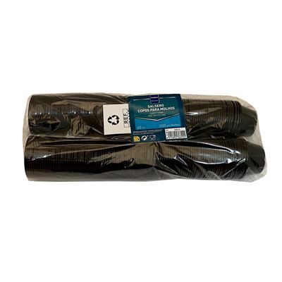 Molheira Descartável METRO Professional Preta 60ml 200un