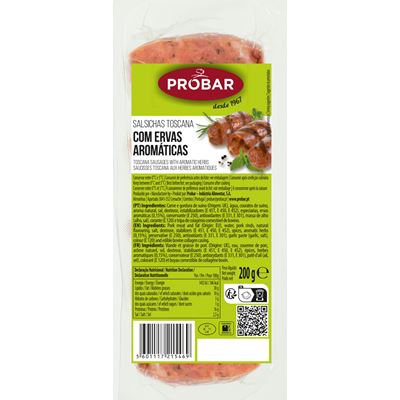 Salsichas de Churrasco com Ervas Probar 200g