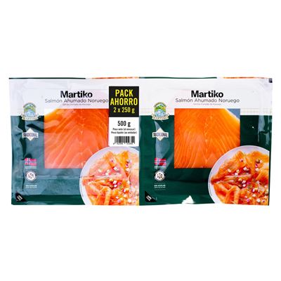 Salmão Fumado Martiko 2x250g