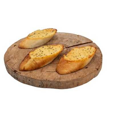 Pão com Manteiga de Alho e Ervas Panpor Congelado 96x24g