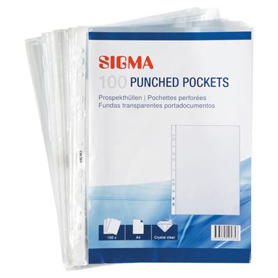 Bolsas Sigma A4 (Pack 100)