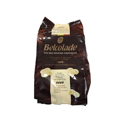 Chocolate Branco Belcolade 31% 1kg