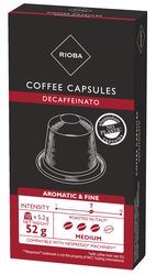 Cápsulas de Café Rioba Descafeinado Alumínio 10x5g