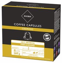 Cápsulas de Café Rioba Armonia Alumínio 50x5g