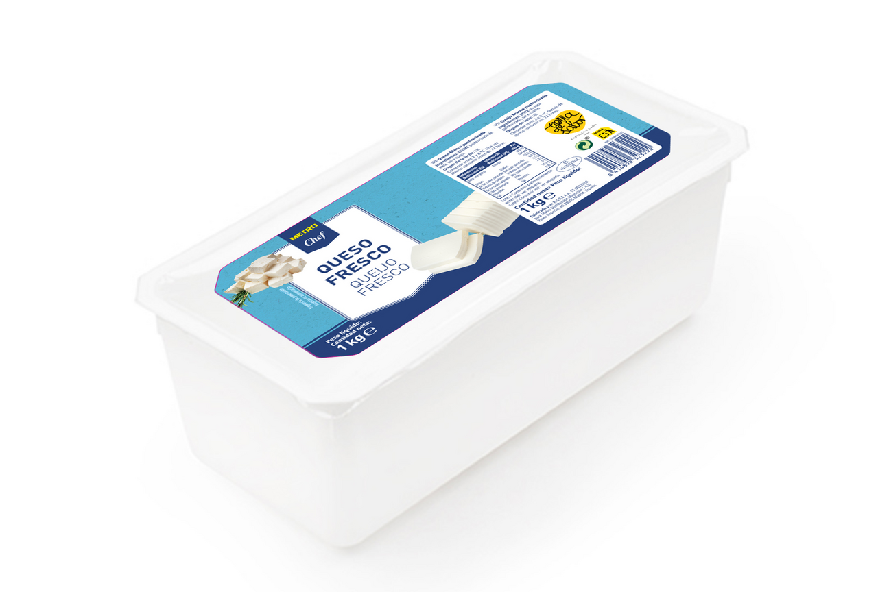 METRO Chef Queijo Fresco Barra 1KG