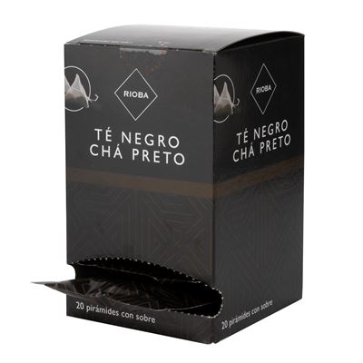 Chá Preto Rioba Pirâmide 20 Saquetas