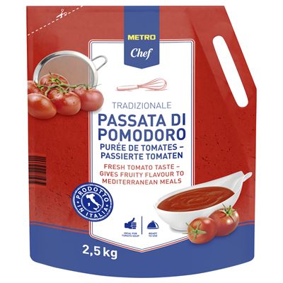 Polpa de Tomate Passata METRO Chef 2,5kg