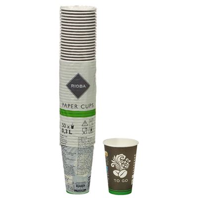 Copo To Go Rioba 300ml 50 Unidades