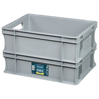 Caixa de Arrumação METRO Professional Cinza 40x30x24cm