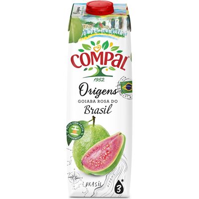 Néctar Compal Origens Goiaba 1L