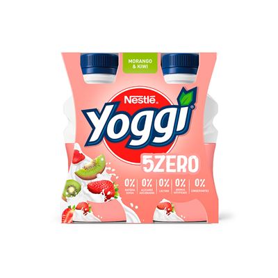 Iogurte Líquido Yoggi Morango e Kiwi 4x160g