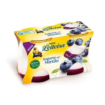 Iogurte La Leiteira Mirtilo 2x125g