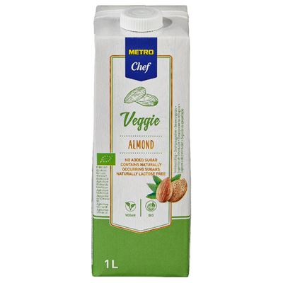 Bebida Vegetal de Amêndoa METRO Chef Bio 1L